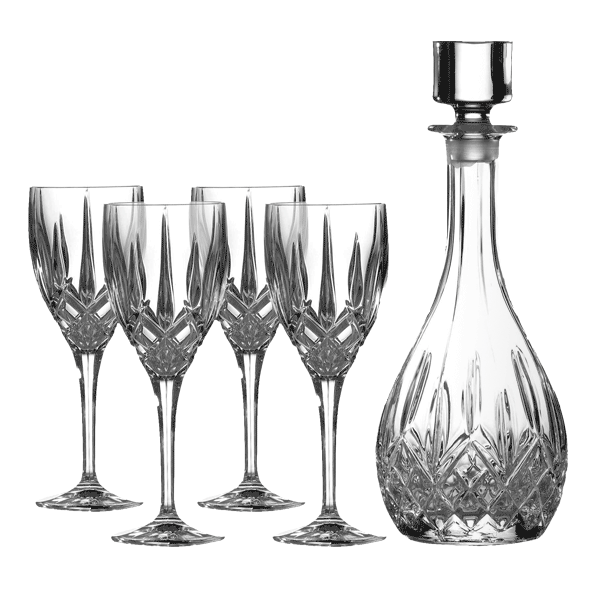 Solstice Crystal Decanter Set