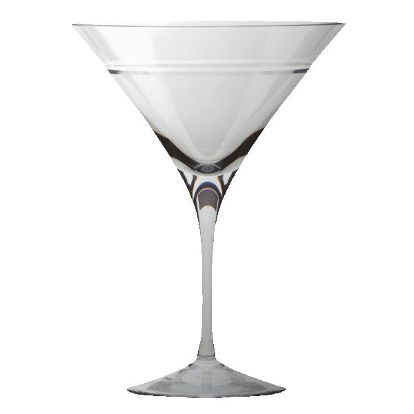 Twilight Martini Glass