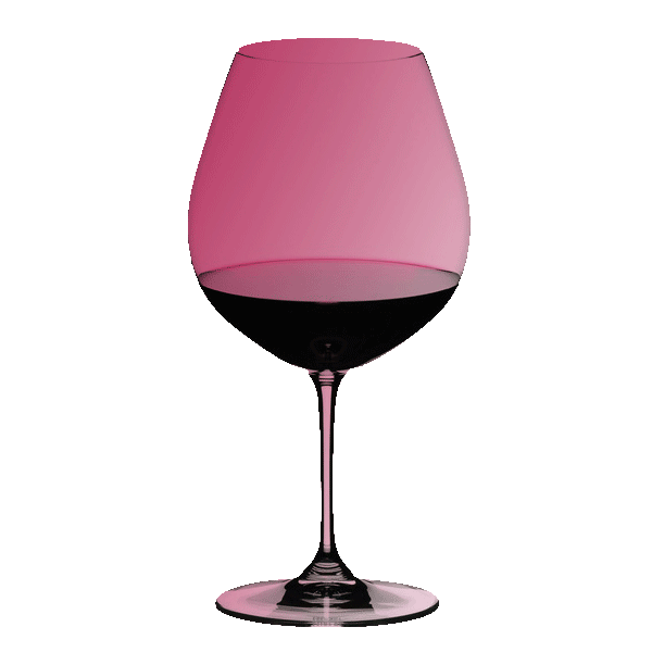 Moonlit Merlot Wineglass